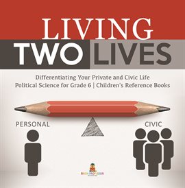 Cover image for Living Two Lives : Differentiating Your Private and Civic Life Political Science for Grade 6 Ch