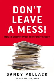 Don't leave a mess! cover image