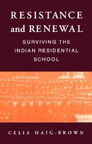 Resistance and renewal: surviving the Indian Residential School cover image