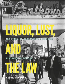 Cover image for Liquor, Lust and the Law