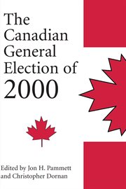 The Canadian general election of 2000 cover image