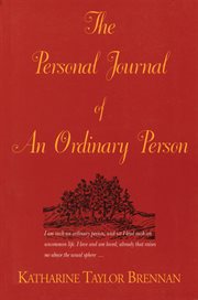 The personal journal of an ordinary person cover image