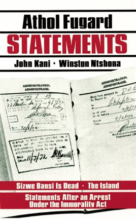 Cover image for Statements