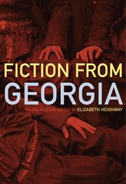 Contemporary Georgian fiction cover image