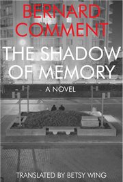 The shadow of memory : [a novel] cover image