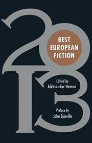 Best European fiction 2013 cover image