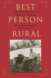 Best person rural. Essays of a Sometime Farmer cover image