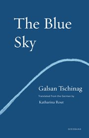 The blue sky. A Novel cover image