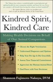 Kindred spirit, kindred care: making health decisions on behalf of our animal companions cover image