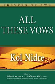 All these vows-kol nidre cover image