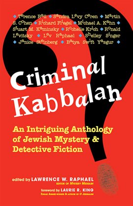Cover image for Criminal Kabbalah