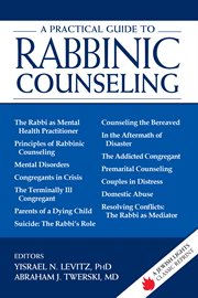 A practical guide to rabbinic counseling cover image