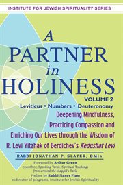 A partner in holiness vol 2. Leviticus-Numbers-Deuteronomy cover image