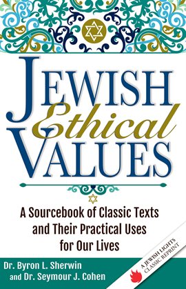 Cover image for Jewish Ethical Values