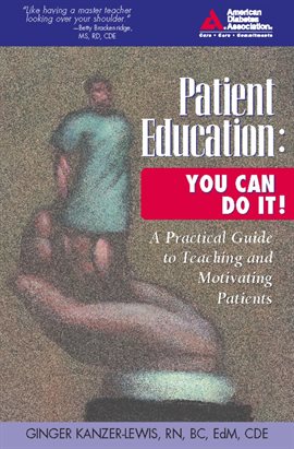 Cover image for Patient Education: You Can Do It!