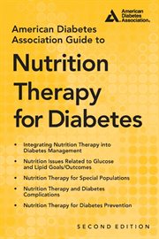 American Diabetes Association Guide to Nutrition Therapy for Diabetes cover image