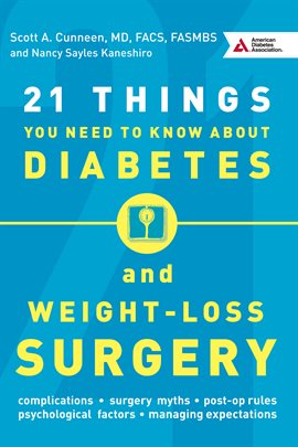Cover image for 21 Things You Need to Know About Diabetes and Weight-Loss Surgery