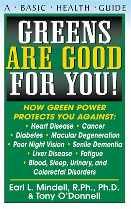 Cover image for Greens Are Good for You!