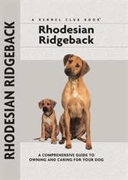 Rhodesian ridgeback cover image