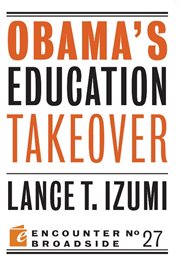 Obama's Education Takeover cover image