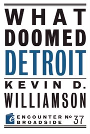 What doomed Detroit cover image