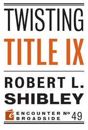 Twisting Title IX cover image