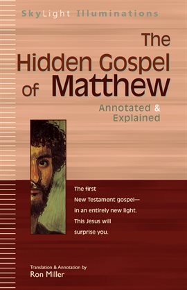 Cover image for The Hidden Gospel of Matthew