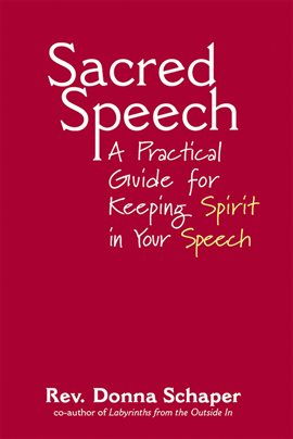 Cover image for Sacred Speech