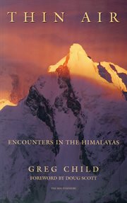 Thin Air : Encounters in the Himalayas cover image