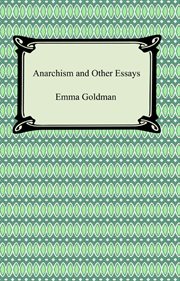 Anarchism and other essays cover image