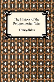 The history of the Peloponnesian War cover image