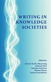 Writing in knowledge societies cover image