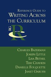 Reference guide to writing across the curriculum cover image