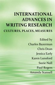 International advances in writing research : cultures, places, measures cover image