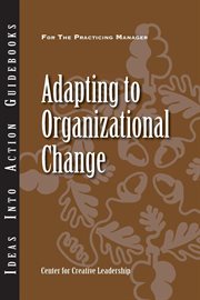 Adapting to organizational change cover image