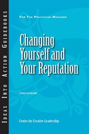 Changing yourself and your reputation cover image