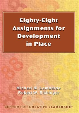 Image de couverture de Eighty-eight Assignments for Development in Place