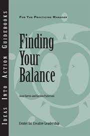 Finding your balance cover image