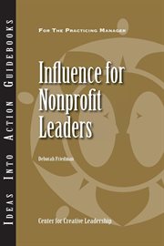 Influence for nonprofit leaders cover image