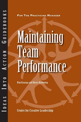 Umschlagbild für Maintaining Team Performance