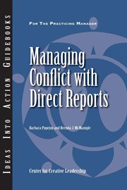 Managing conflict with direct reports cover image