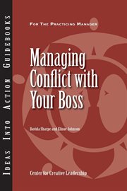 Managing conflict with your boss cover image