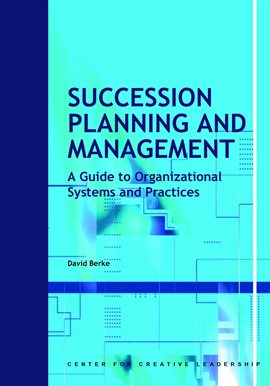 Imagen de portada para Succession Planning and Management