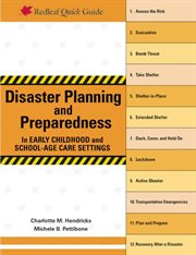 Red Leaf quick guide : disaster planning and preparedness in early childhood and school-age care settings cover image