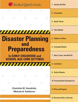 Cover image for Disaster Planning and Preparedness in Early Childhood and School-Age Care Settings