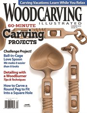 Woodcarving illustrated issue 75 spring/summer 2016 cover image