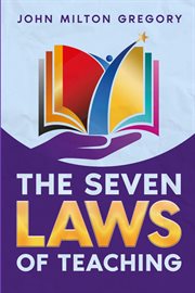 The seven laws of teaching cover image