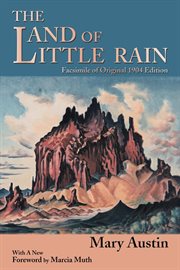 The land of little rain cover image
