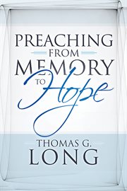 Preaching from memory to hope cover image