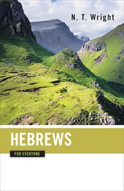 Hebrews for everyone cover image